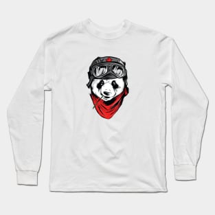 Cool Panda Long Sleeve T-Shirt